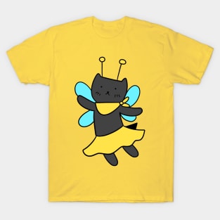 Bee Fairy Cat T-Shirt